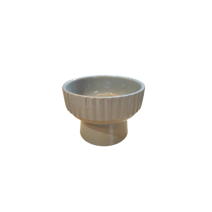 ADS Pet Foot Print Color Ceramic Raised Cat Bowl - Image 3