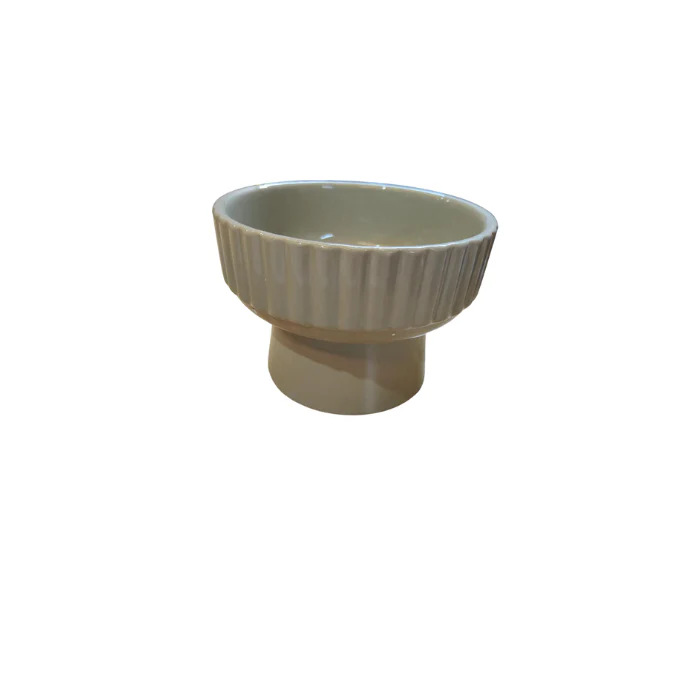 ADS Pet Foot Print Color Ceramic Raised Cat Bowl - Image 4