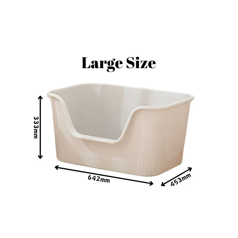 ADS Pet Open Cat Litter Tray Large - Image 3