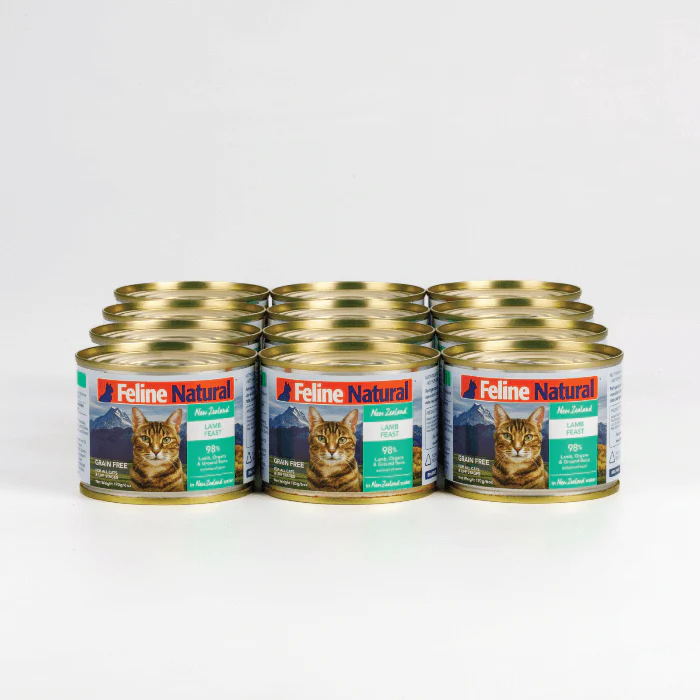 Feline Natural Lamb Feast Canned Wet Cat Food 170G - Image 3