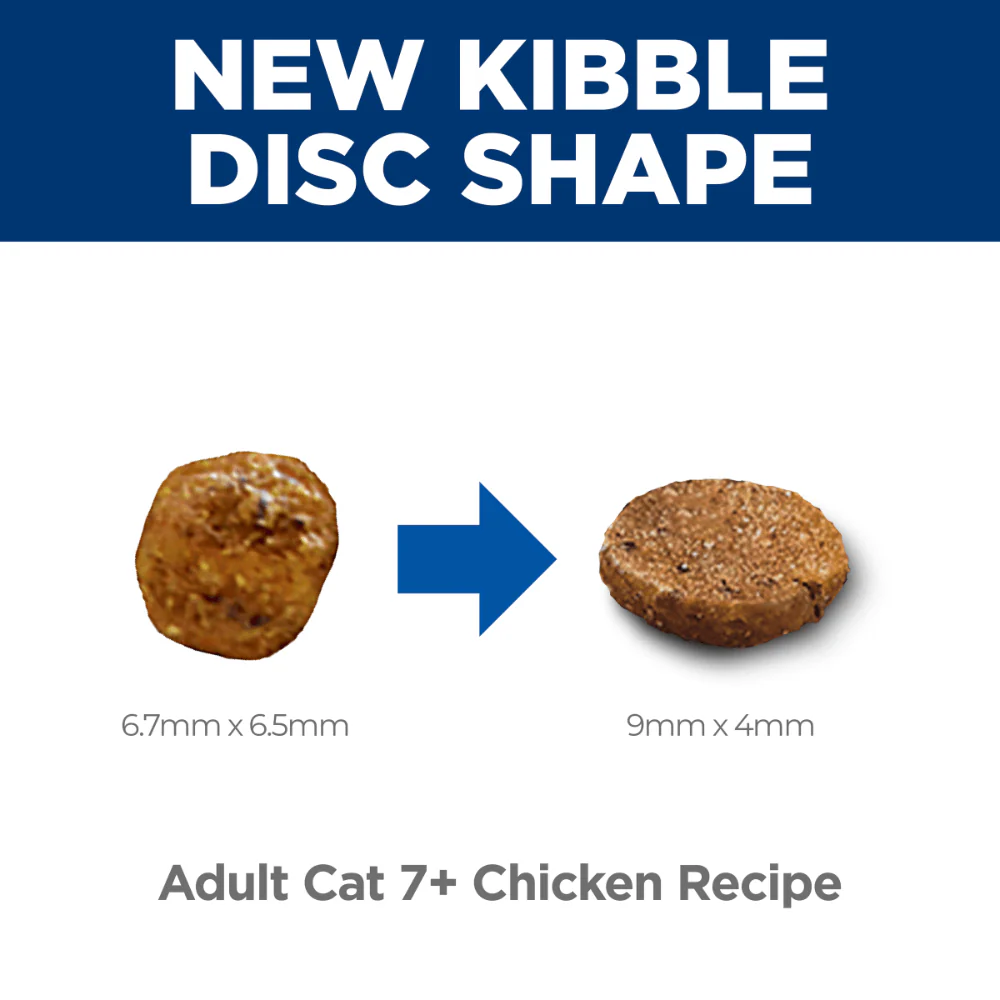 Hill's Science Diet Adult 7+ Senior Chicken Recipe Dry Cat Food - Image 6