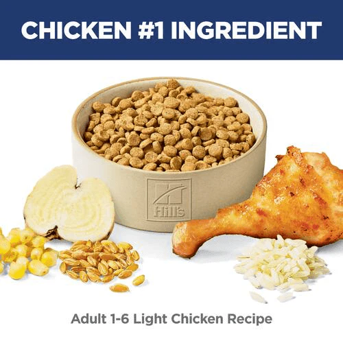 Hill's Science Diet Adult Light Chicken Dry Cat Food 3.5KG - Image 3