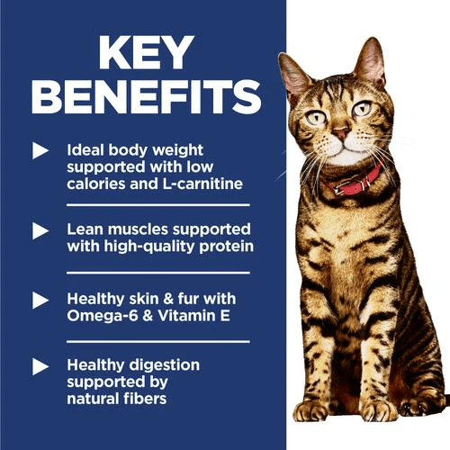 Hill's Science Diet Adult Light Chicken Dry Cat Food 3.5KG - Image 4