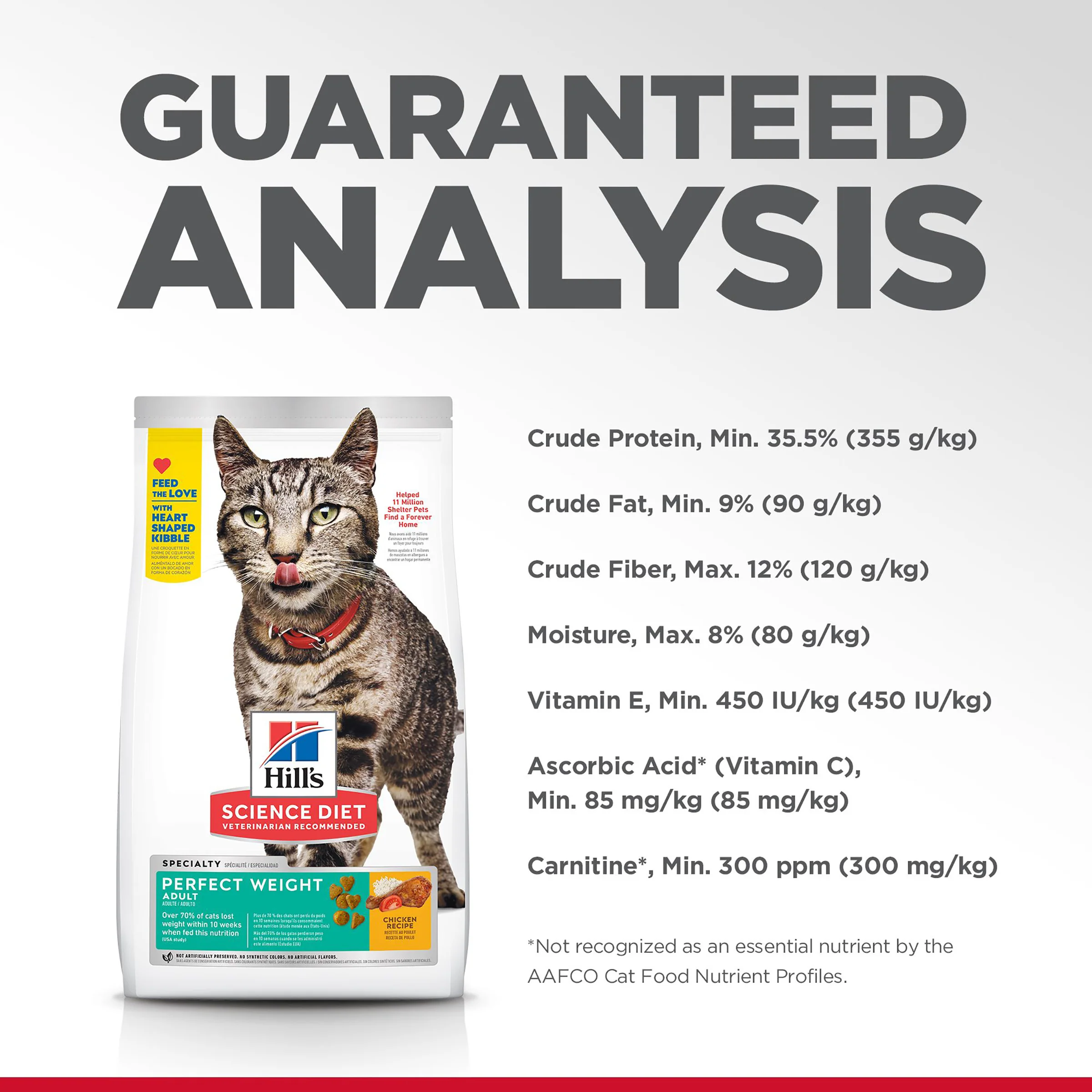 Hill's Science Diet Adult Perfect Weight Dry Cat Food - Image 5