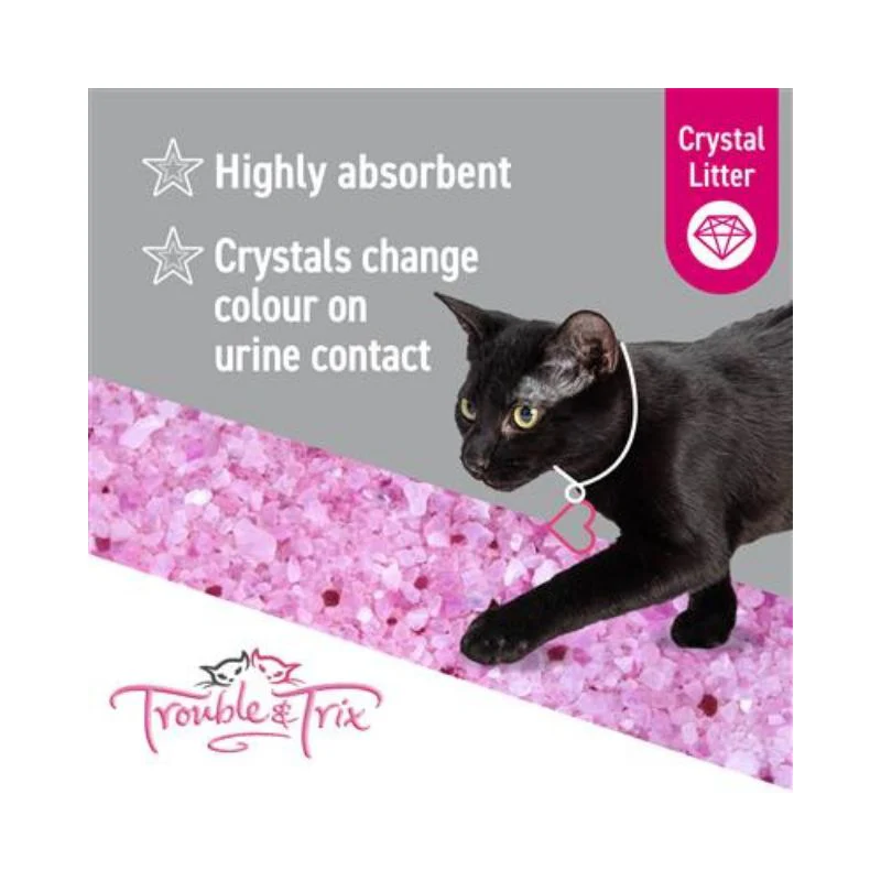 Trouble and Trix AntiBac Crystal Cat Litter Fresh Scent - Image 4