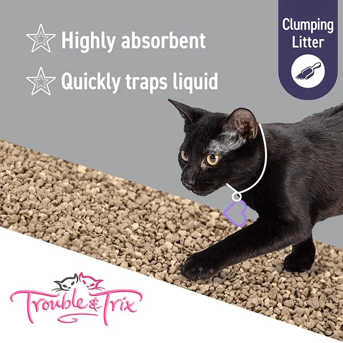 Trouble and Trix Baking Soda Clumping Cat Litter 15L - Image 7